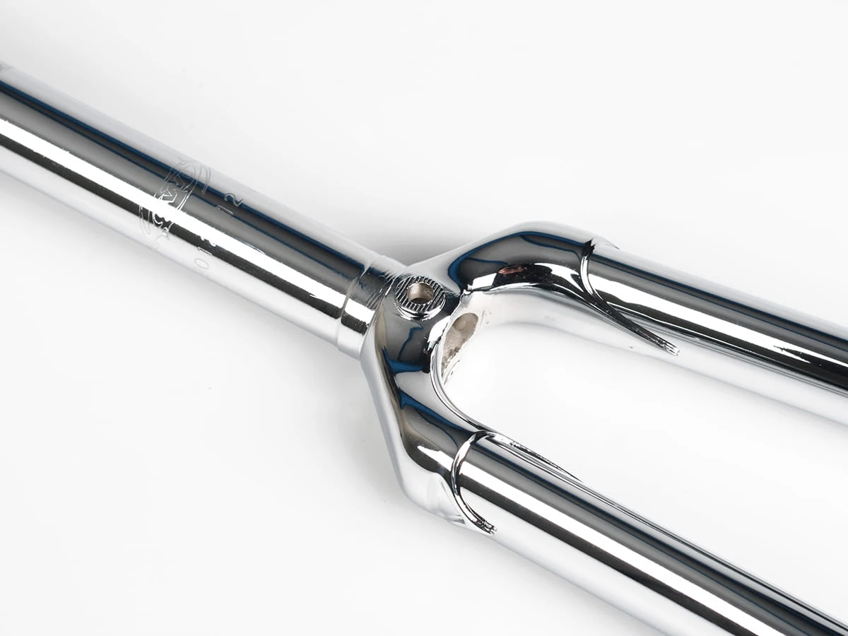 Klassieke Chrome Track Vork 1'' Schroefdraad 700c 2 Klassieke Chrome Track Vork 1'' Schroefdraad 700c - Afbeelding 2