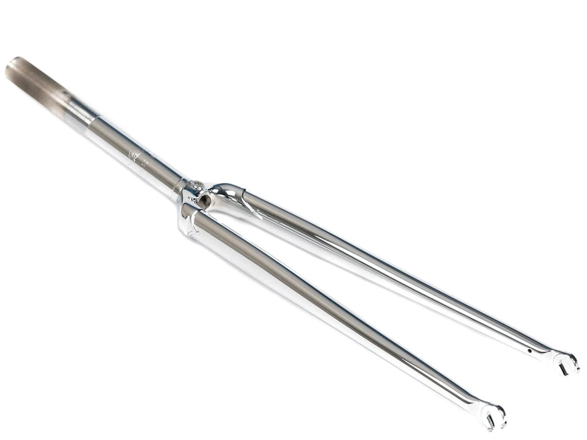 Klassieke Chrome Track Vork 1'' Schroefdraad 700c 1 Klassieke Chrome Track Vork 1'' Schroefdraad 700c