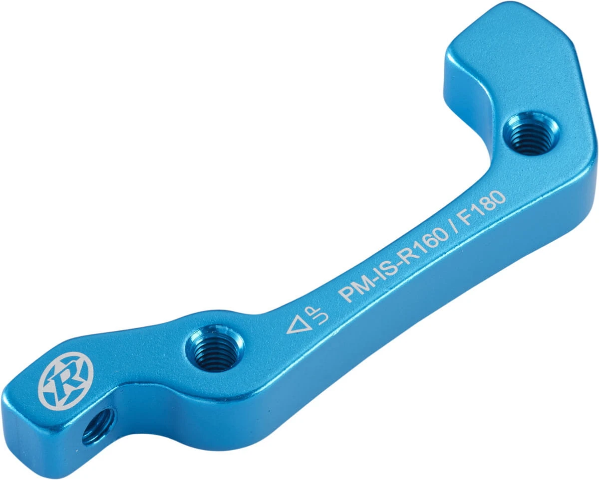 Reverse Schijfadapter IS-PM 160 Achter/180 Voor - 2 In 1 Adapter - Turkoois 1 Reverse Schijfadapter IS-PM 160 Achter/180 Voor - 2 In 1 Adapter - Turkoois