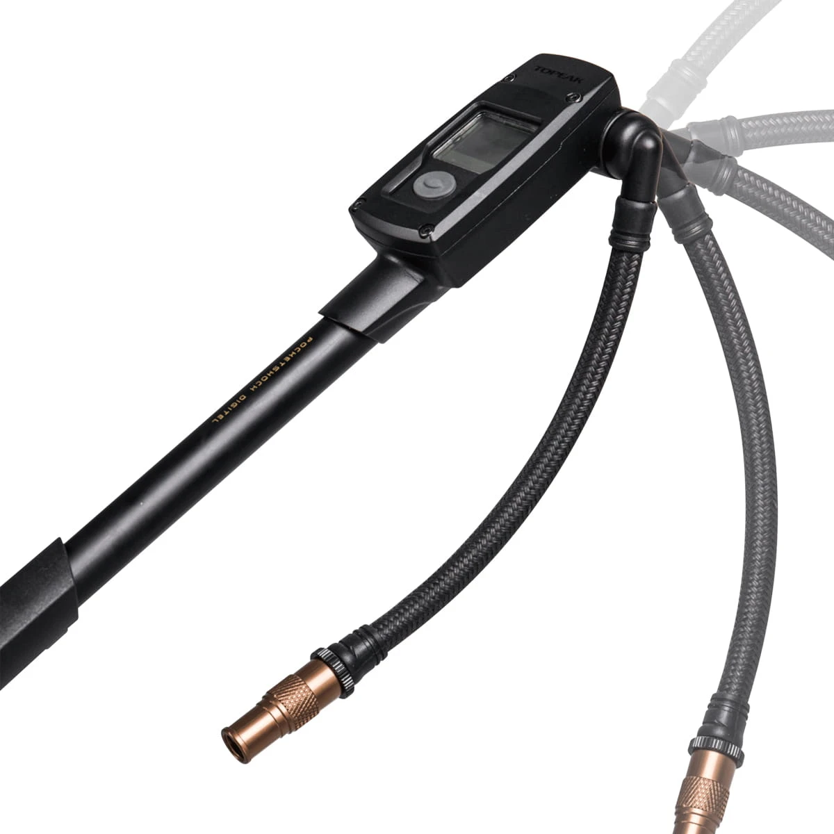 Topeak Pocket Shock Digitaal - Demperpomp 4 Topeak Pocket Shock Digitaal - Demperpomp - Afbeelding 4