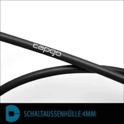 CAPGO Schakelpook Buitenmantel BL 4mm - Zwart