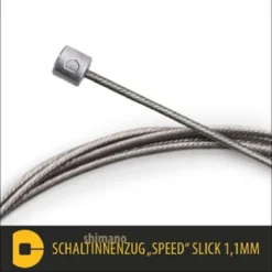 CAPGO Schakelkabel 2.2m Shimano ''Speed'' Slick OL - Zilver