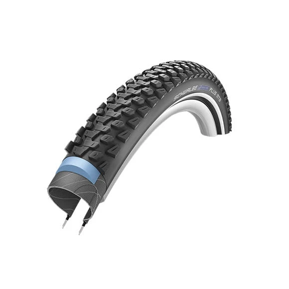 Schwalbe Marathon Plus MTB Clincherband - 29x2.10 Inch - Reflecterende Strepen 1 Schwalbe Marathon Plus MTB Clincherband - 29x2.10 Inch - Reflecterende Strepen