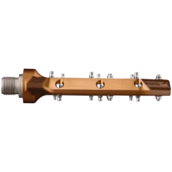 SPANK Oozy Reboot Plat Pedaal - Brons -Rij Graag Verkoop 4710155967139 OOZY Pedals Bronze SIDE 1800x1800