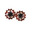 HOPE Jockey Wheels Schakelpoelies - 12Z - Rood