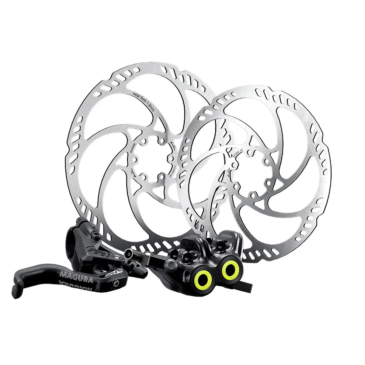 MAGURA MT5 Pro Set Incl. Storm HC Remschijven - Speciale Uitgave 1 MAGURA MT5 Pro Set Incl. Storm HC Remschijven - Speciale Uitgave