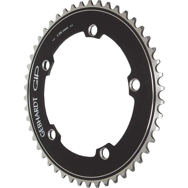 Track Kettingblad 1/8inch - Zwart / Zilver 135mm 1 Track Kettingblad 1/8inch - Zwart / Zilver 135mm