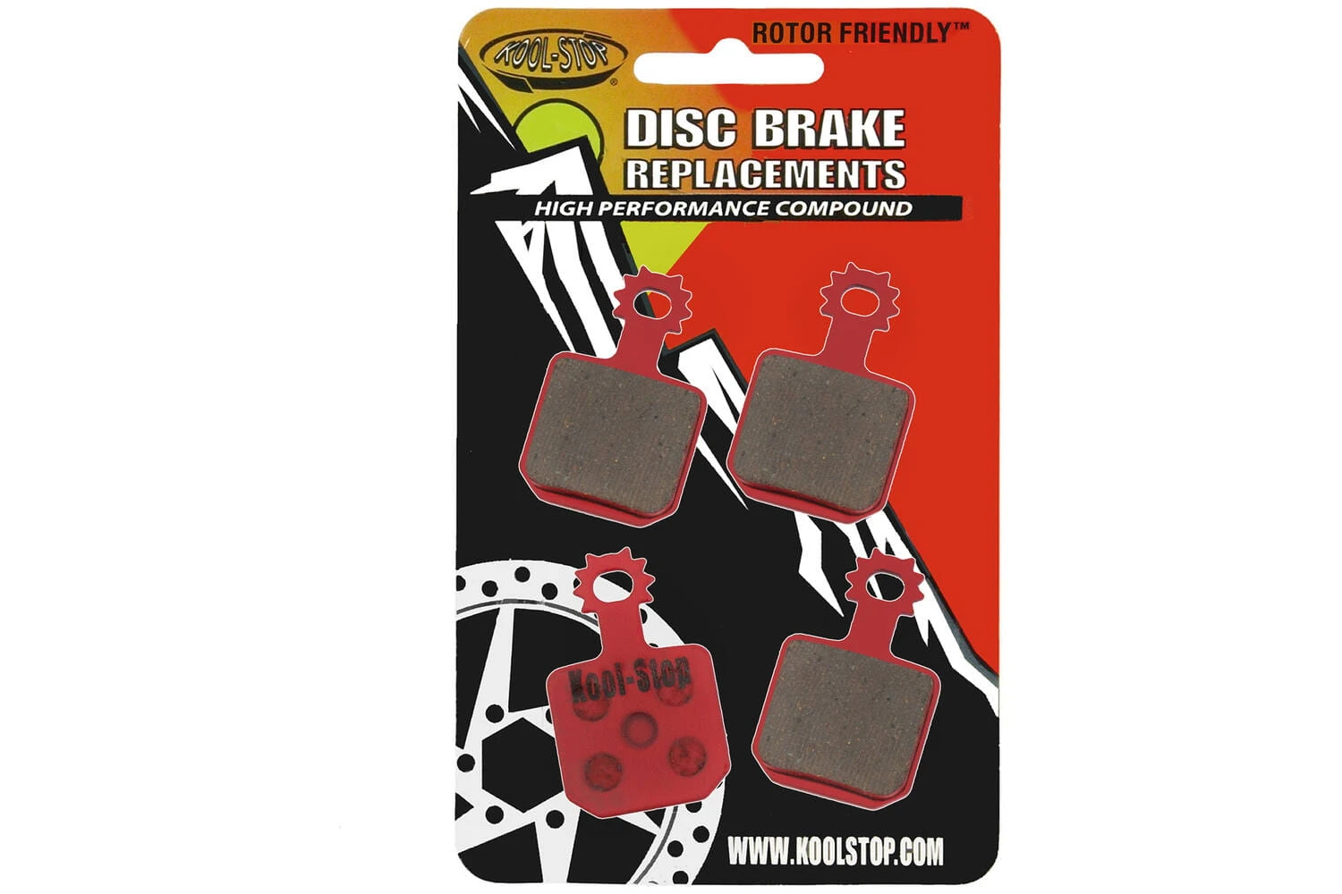 Kool-stop Remblokken Voor Magura MT7 - Organisch 2 Kool-stop Remblokken Voor Magura MT7 - Organisch - Afbeelding 2