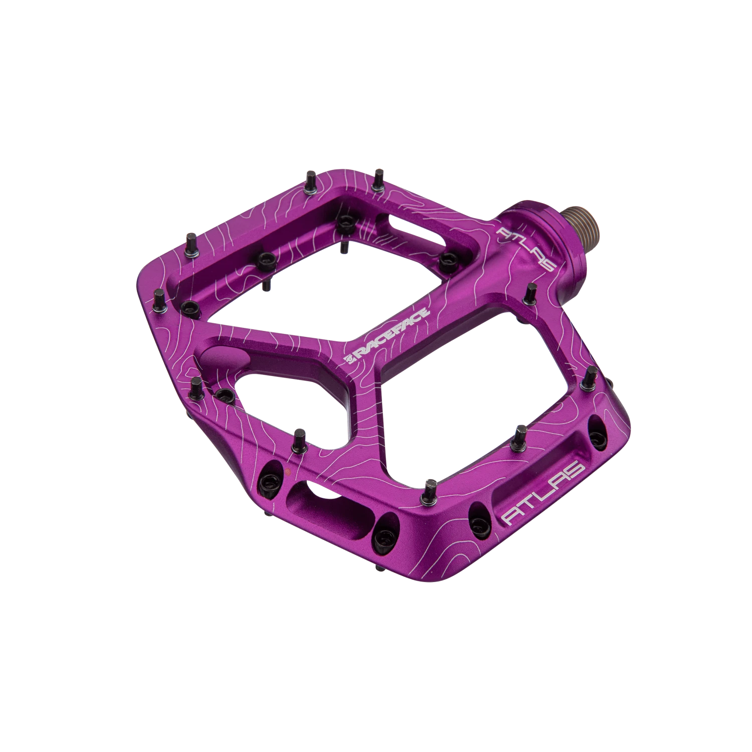 Race Face Atlas Pedalen AM22 - Paars 2 Race Face Atlas Pedalen AM22 - Paars - Afbeelding 2