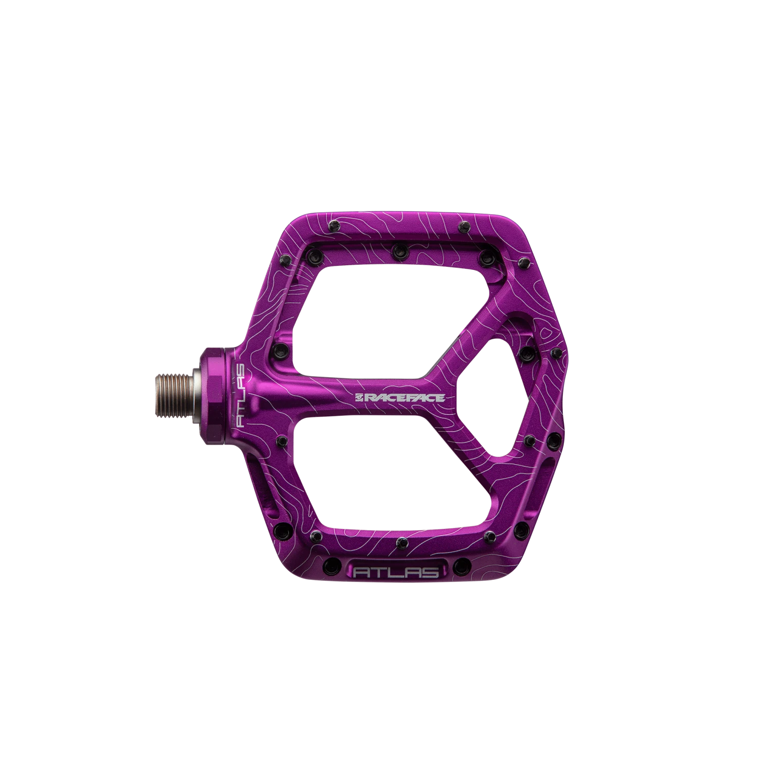 Race Face Atlas Pedalen AM22 - Paars 1 Race Face Atlas Pedalen AM22 - Paars