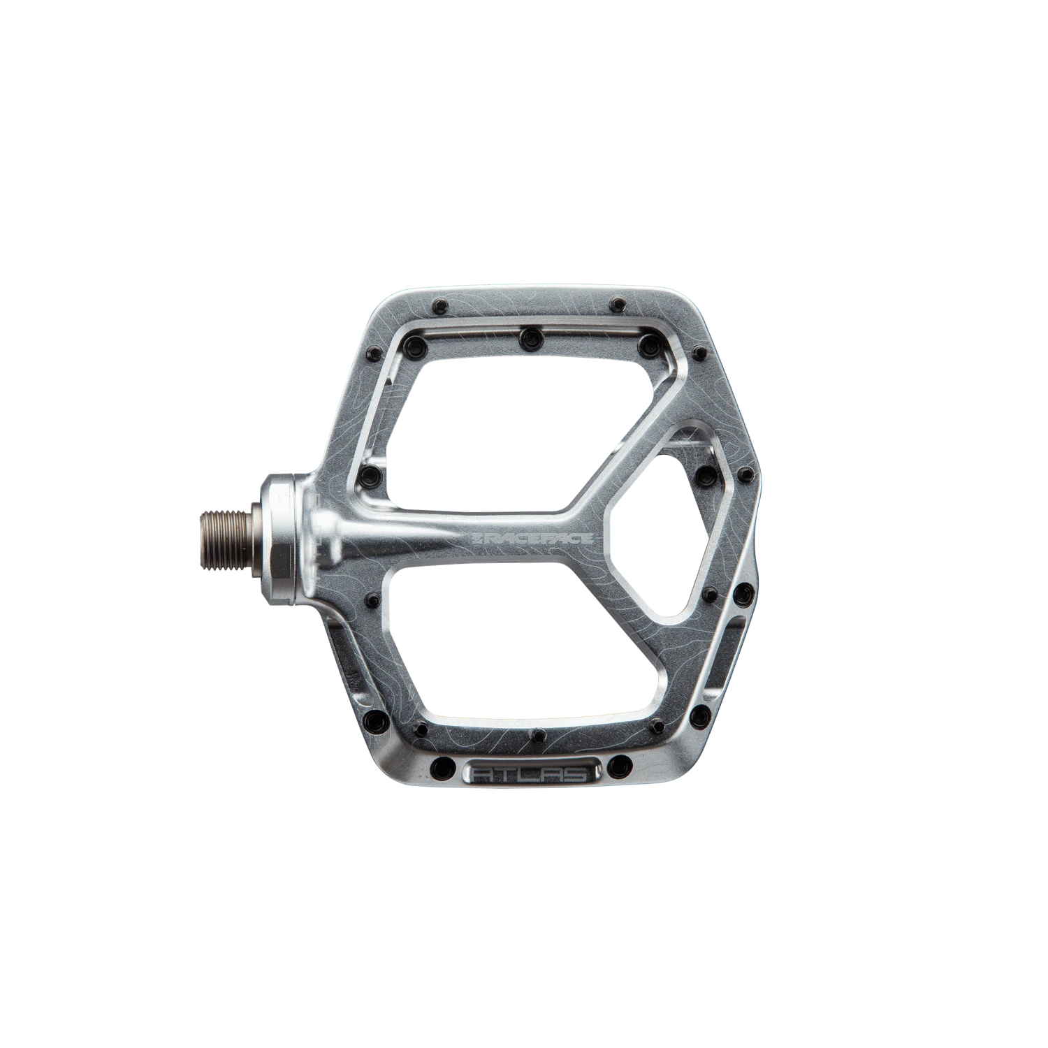 Race Face Atlas Pedalen AM22 - Zilver 1 Race Face Atlas Pedalen AM22 - Zilver