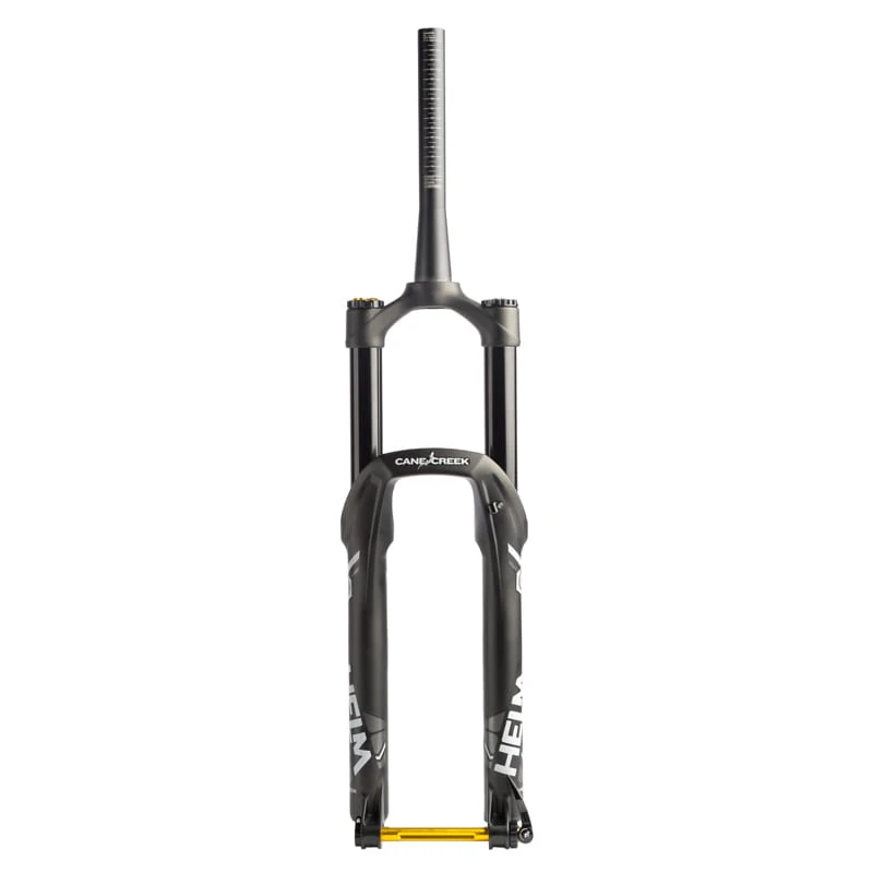 Cane Creek Helm Air Verende Voorvork - 27.5'' - 160mm - Taps Toelopend - 15x110 Boost - Zwart 1 Cane Creek Helm Air Verende Voorvork - 27.5'' - 160mm - Taps Toelopend - 15x110 Boost - Zwart