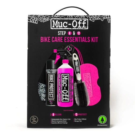 Muc-Off Essentials Kit Reinigingsset 1 Muc-Off Essentials Kit Reinigingsset