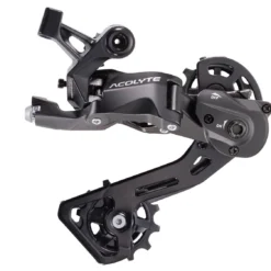 MICROSHIFT Acolyte Achterderailleur Medium Kooi 1x8 Speed - Zwart