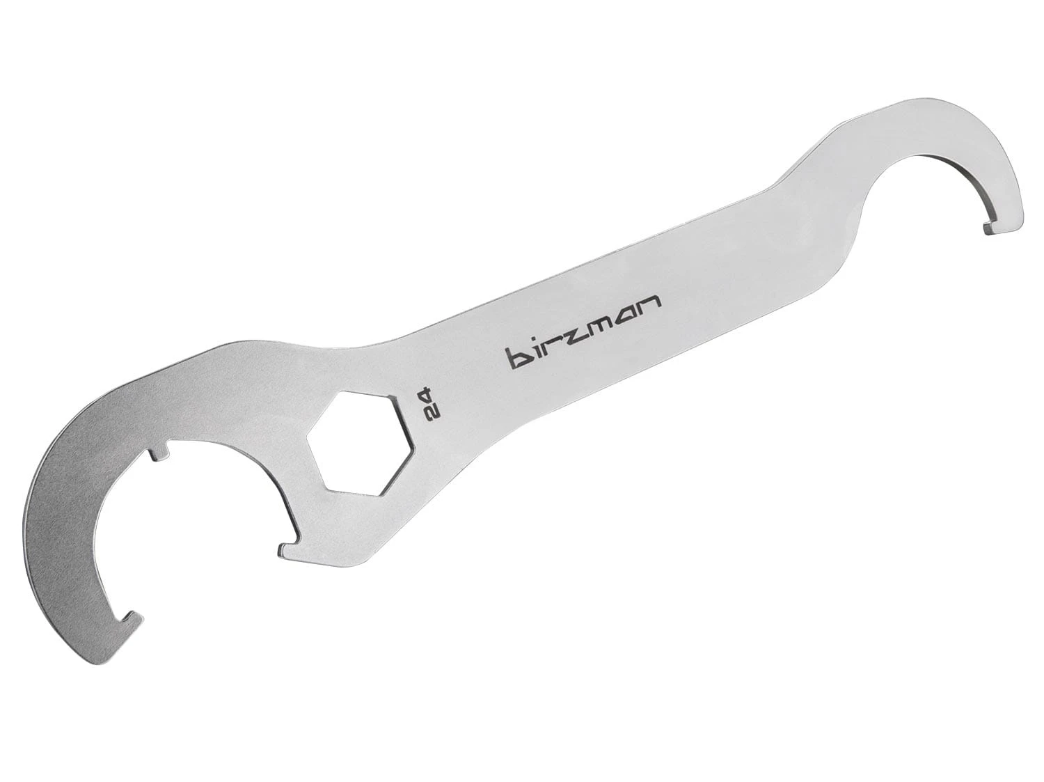 Birzman Dubbelzijdige Crank- En Trapassleutel - Zilver 1 Birzman Dubbelzijdige Crank- En Trapassleutel - Zilver