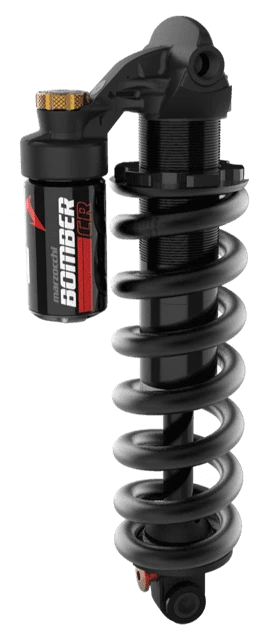 Marzocchi Bomber CR Performance Trunnion Steel Muffler 205x60 Mm - Zwart 1 Marzocchi Bomber CR Performance Trunnion Steel Muffler 205x60 Mm - Zwart