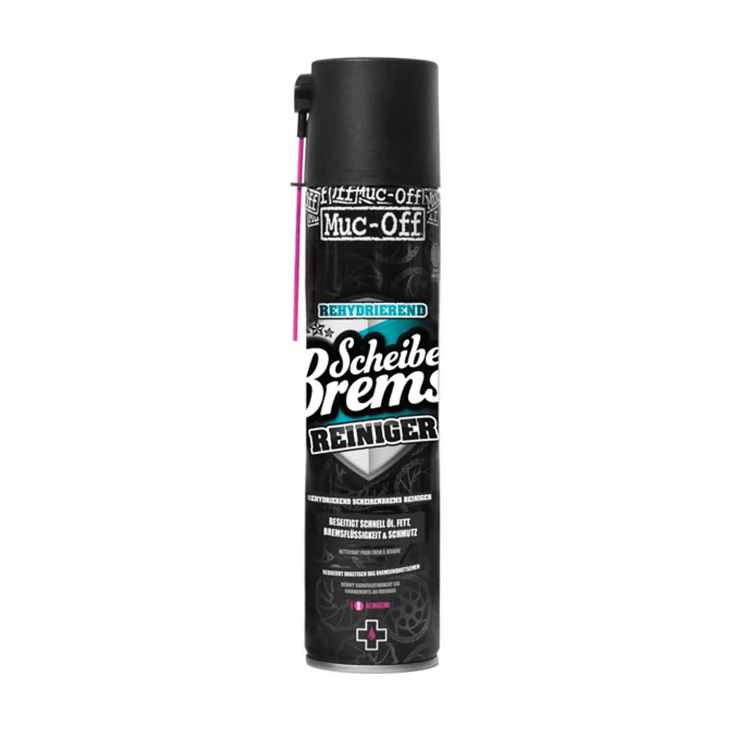 Muc-Off Schijfrem - Reiniger Aerosol 400ml 1 Muc-Off Schijfrem - Reiniger Aerosol 400ml