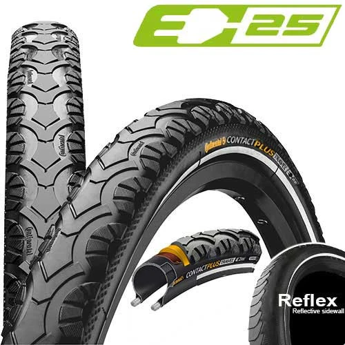 Continental Contact Plus Travel 28x1,75 Inch - E25 1 Continental Contact Plus Travel 28x1,75 Inch - E25