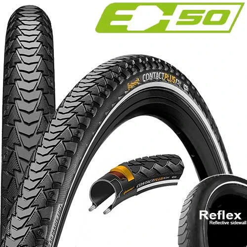 Continental Contact Plus 28 Inch (32-622) - E50 1 Continental Contact Plus 28 Inch (32-622) - E50
