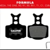 GALFER Standaard Remblok - Formula Mega, The One, R0, R1, RX, RR1, T1, C1