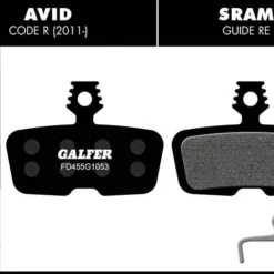 GALFER Standaard Remblok - Avid Code R Uit 2011