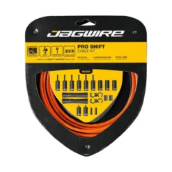 JAGWIRE Schakelkabelset 2x Pro Road & Mountain Shimano/SRAM - Oranje