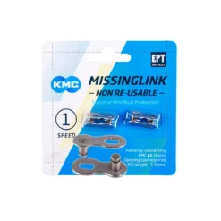 KMC Kettingslot E1NR EPT - Zilver