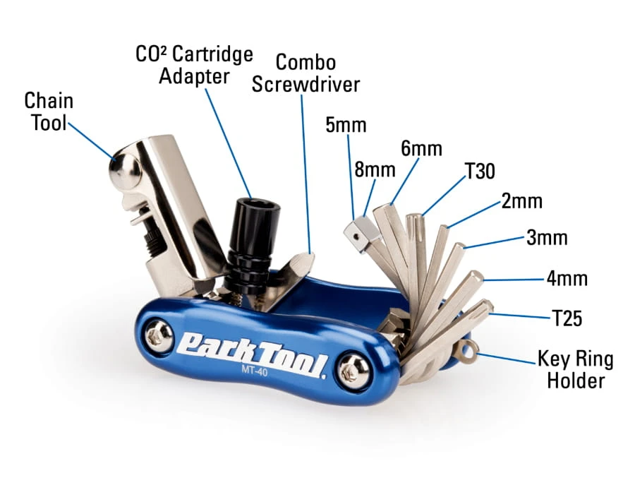 Park Tool MT-40 Multigereedschap 3 Park Tool MT-40 Multigereedschap - Afbeelding 3