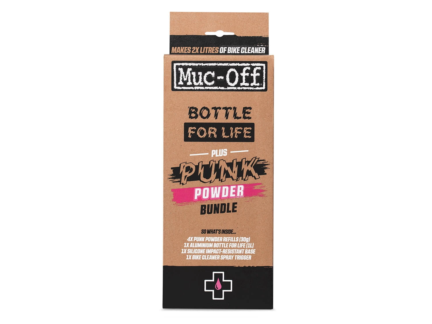 Muc-Off Bottle For Life Bundel Incl. 4 X Punk Poeder 2 Muc-Off Bottle For Life Bundel Incl. 4 X Punk Poeder - Afbeelding 2