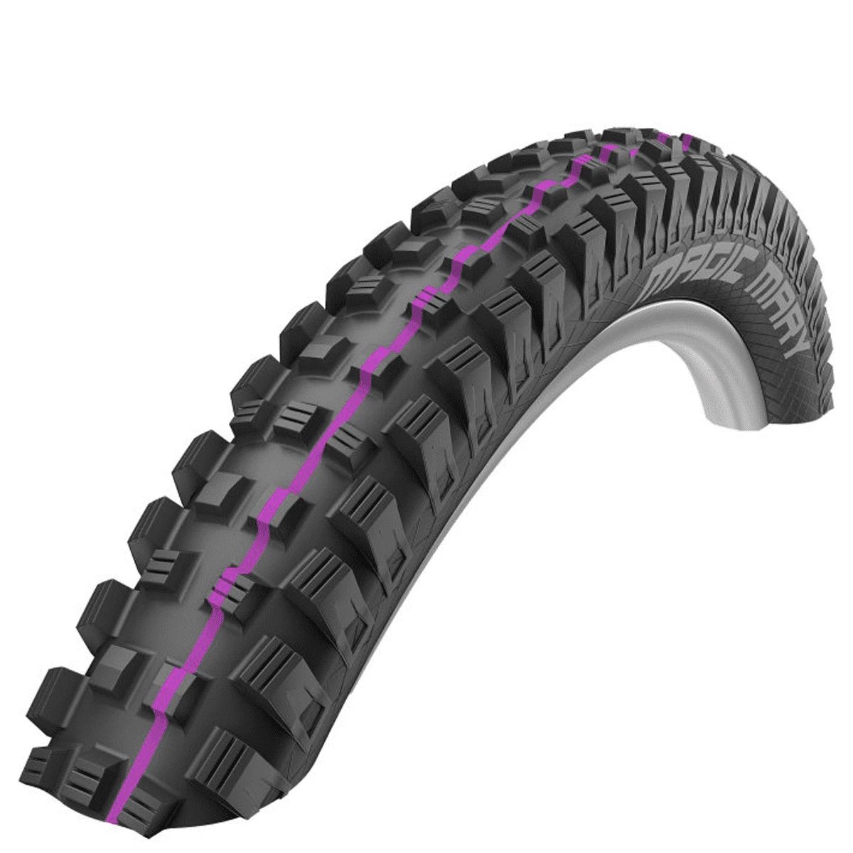 Schwalbe Magic Mary Vouwband - 27.5x2.40 Inch - Super Gravity TLE Addix Ultra Soft 1 Schwalbe Magic Mary Vouwband - 27.5x2.40 Inch - Super Gravity TLE Addix Ultra Soft