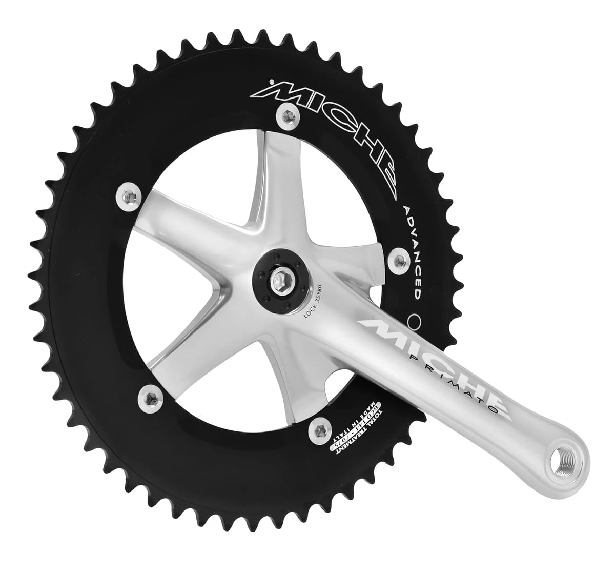 MICHE Crank Pista Advanced 52 Tanden - 170mm 1 MICHE Crank Pista Advanced 52 Tanden - 170mm