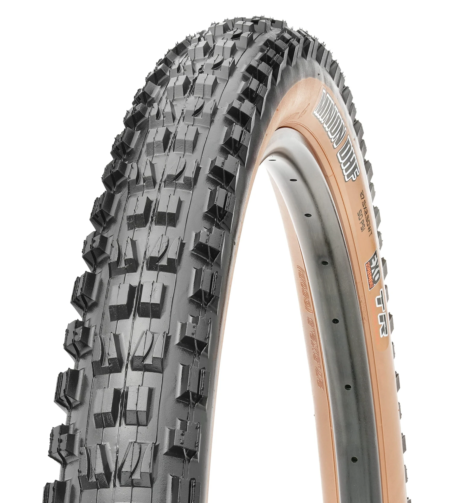 MAXXIS Minion DHF WT Skinwall Vouwband 29x2.50 Inch - DualCompound TR EXO 1 MAXXIS Minion DHF WT Skinwall Vouwband 29x2.50 Inch - DualCompound TR EXO