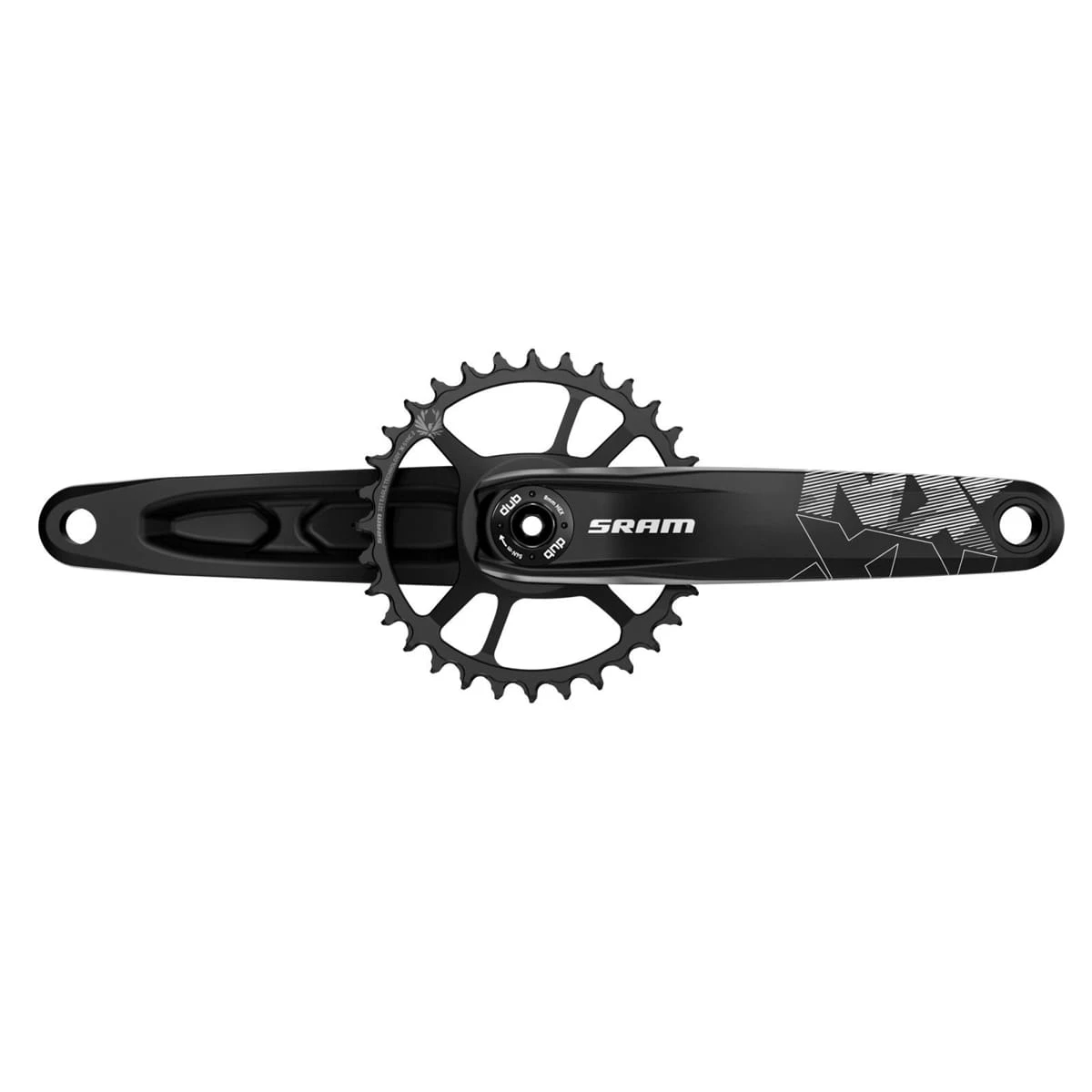 SRAM Crankset NX Eagle Boost 148 - Zwart 1 SRAM Crankset NX Eagle Boost 148 - Zwart