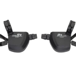 MICROSHIFT R9 Road Xpress Flat Bar Shifter 2x9 Speed - Zwart