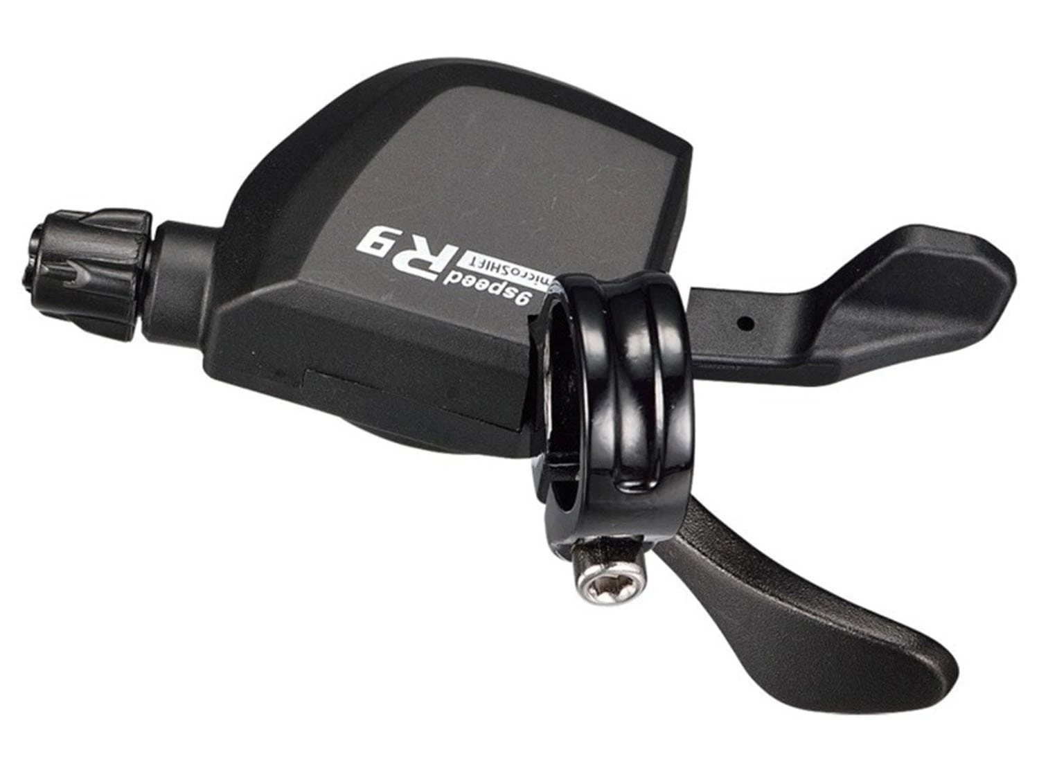 MICROSHIFT R9 Road Xpress Flat Bar Shifter 2x9 Speed - Zwart 2 MICROSHIFT R9 Road Xpress Flat Bar Shifter 2x9 Speed - Zwart - Afbeelding 2