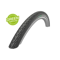 Schwalbe Road Cruiser Clincher Band - 26x1.75 Inch - K-Guard - GC - Reflecterende Strepen - Zwart
