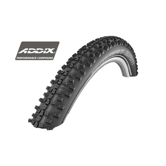 Schwalbe Smart Sam Clincher Band - 28x1.40 Inch - LiteSkin - Addix Performance - Reflecterende Strepen 1 Schwalbe Smart Sam Clincher Band - 28x1.40 Inch - LiteSkin - Addix Performance - Reflecterende Strepen