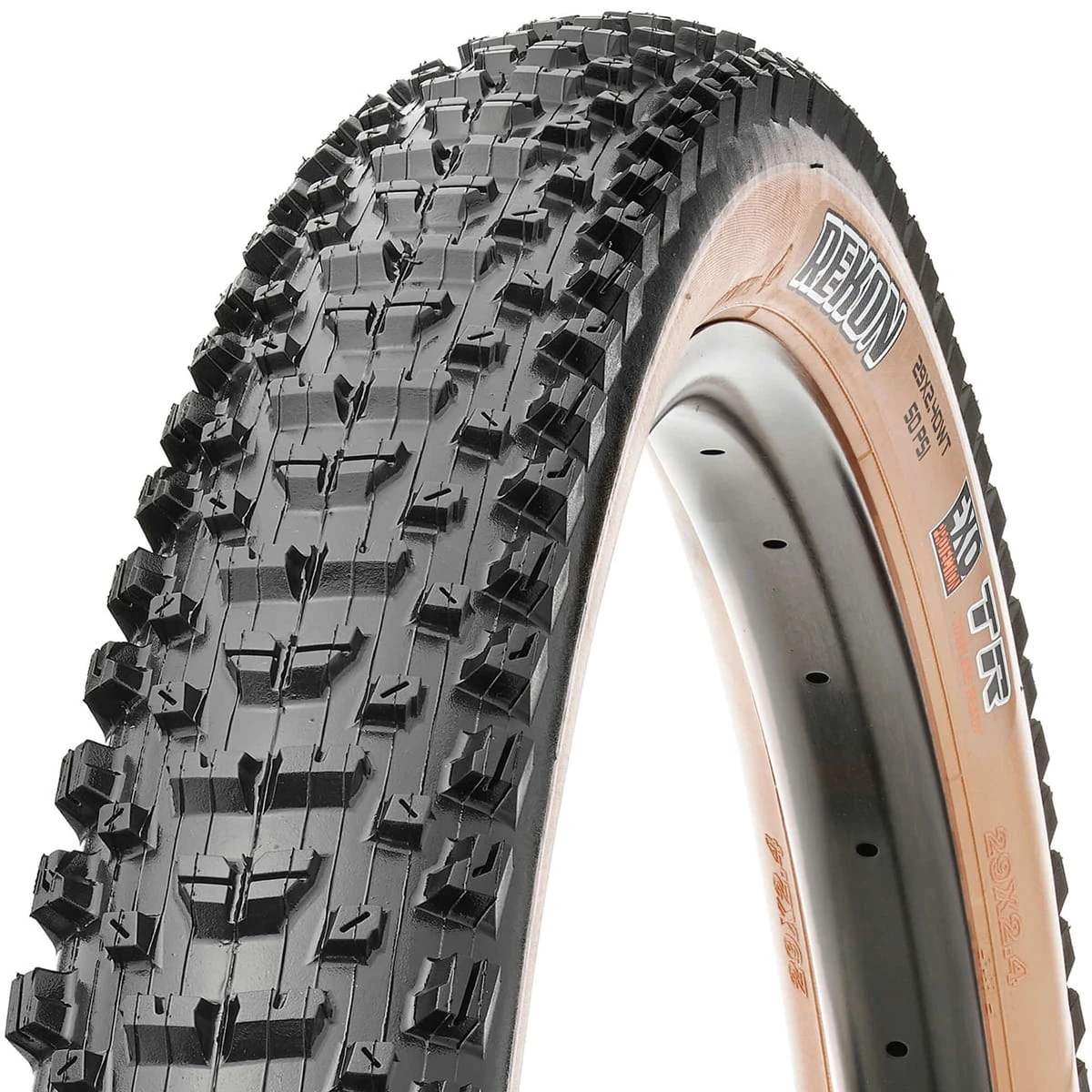 MAXXIS Rekon+ WT Tanwall Vouwband - 27.5 X 2.80 Inch - 3C MaxxTerra - EXO TR 1 MAXXIS Rekon+ WT Tanwall Vouwband - 27.5 X 2.80 Inch - 3C MaxxTerra - EXO TR