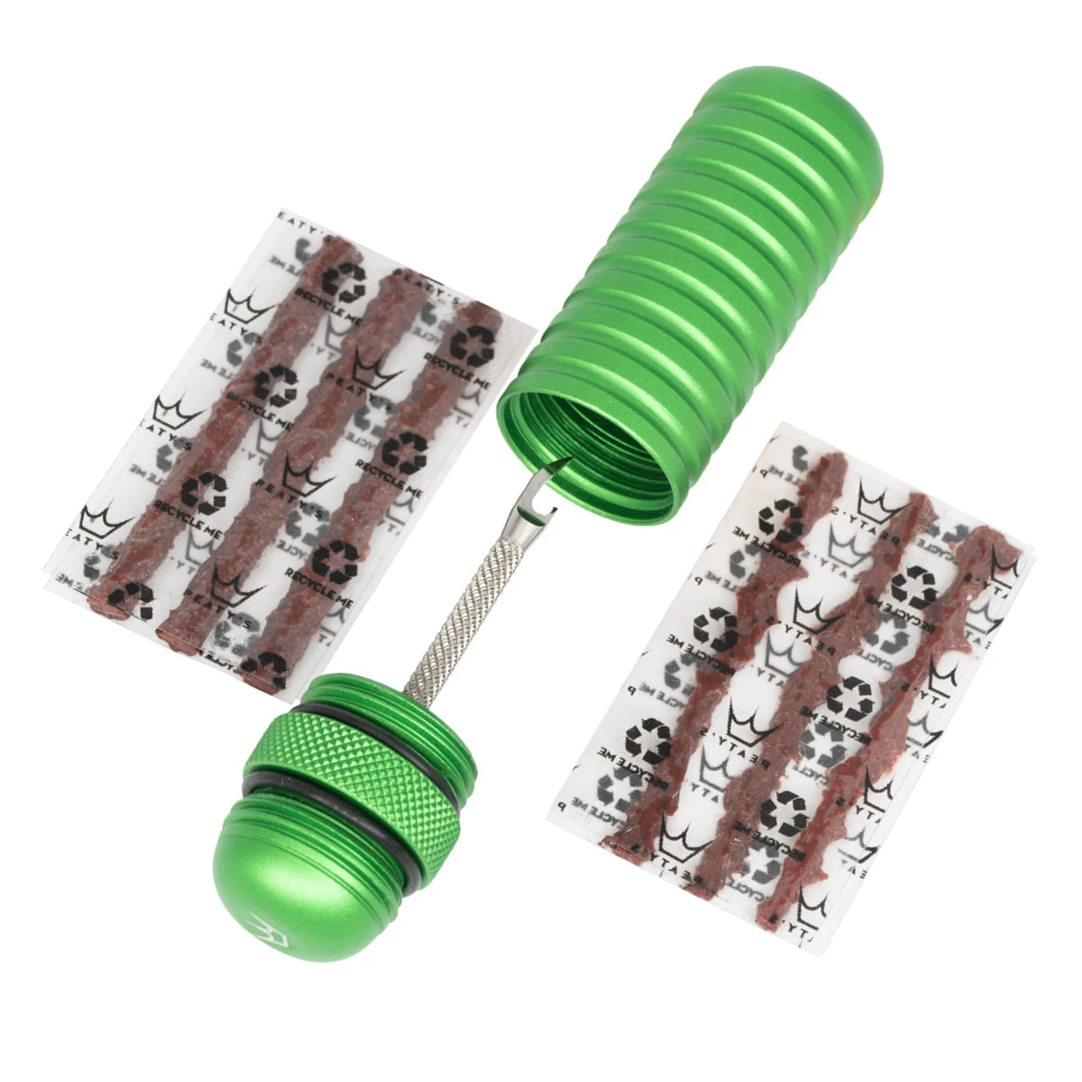 Peaty's Holeshot Tubeless Plugger Kit - Smaragd 2 Peaty's Holeshot Tubeless Plugger Kit - Smaragd - Afbeelding 2