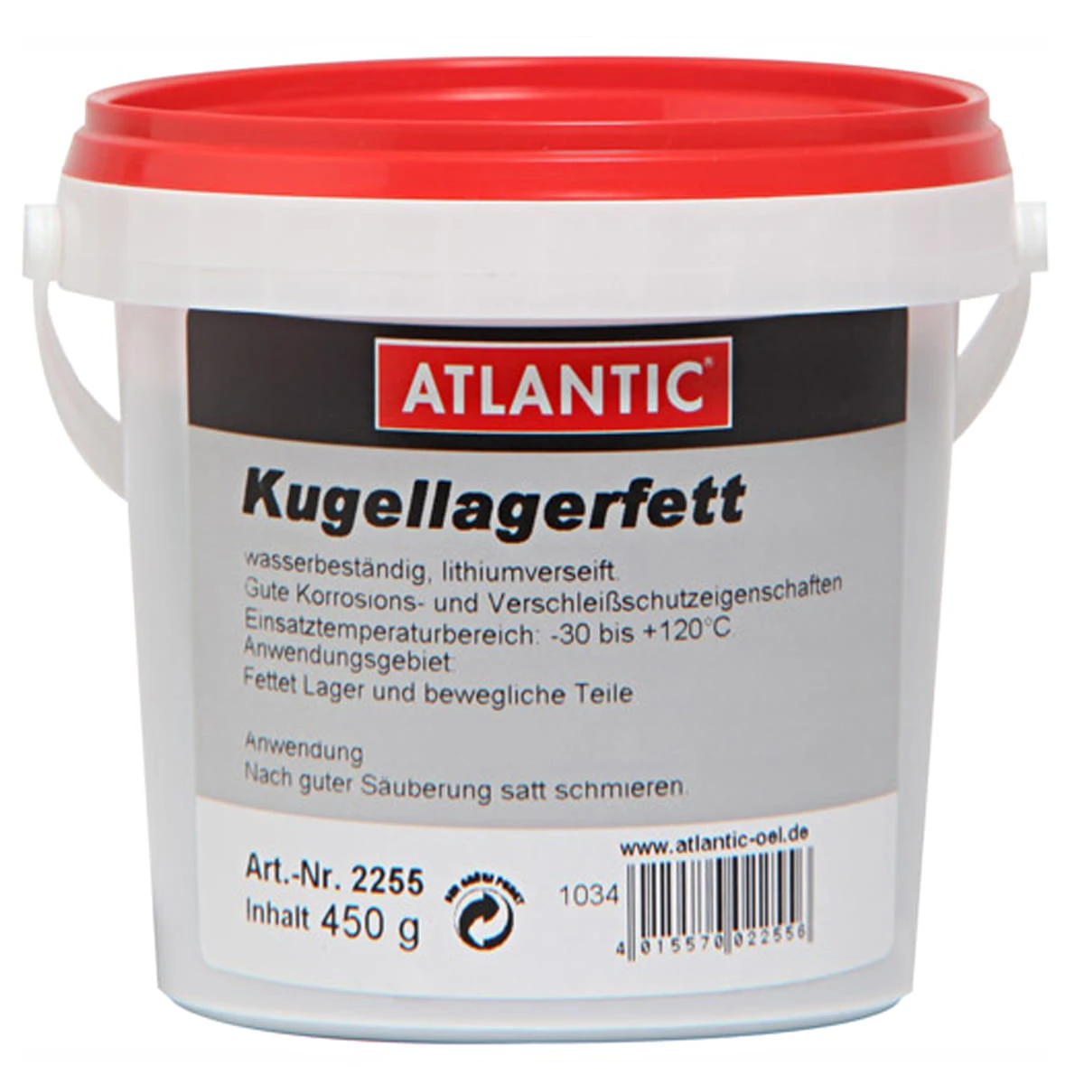 Atlantic Kogellagervet - Emmer 450 G 1 Atlantic Kogellagervet - Emmer 450 G