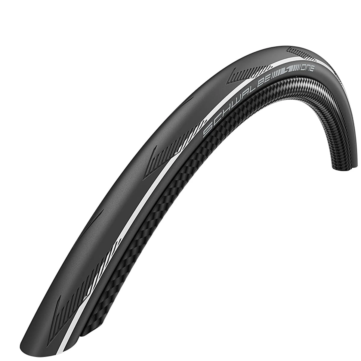 Schwalbe ONE Performance Vouwband - 25-622 (700x25C) - R-Guard - Wit Gestreept 1 Schwalbe ONE Performance Vouwband - 25-622 (700x25C) - R-Guard - Wit Gestreept