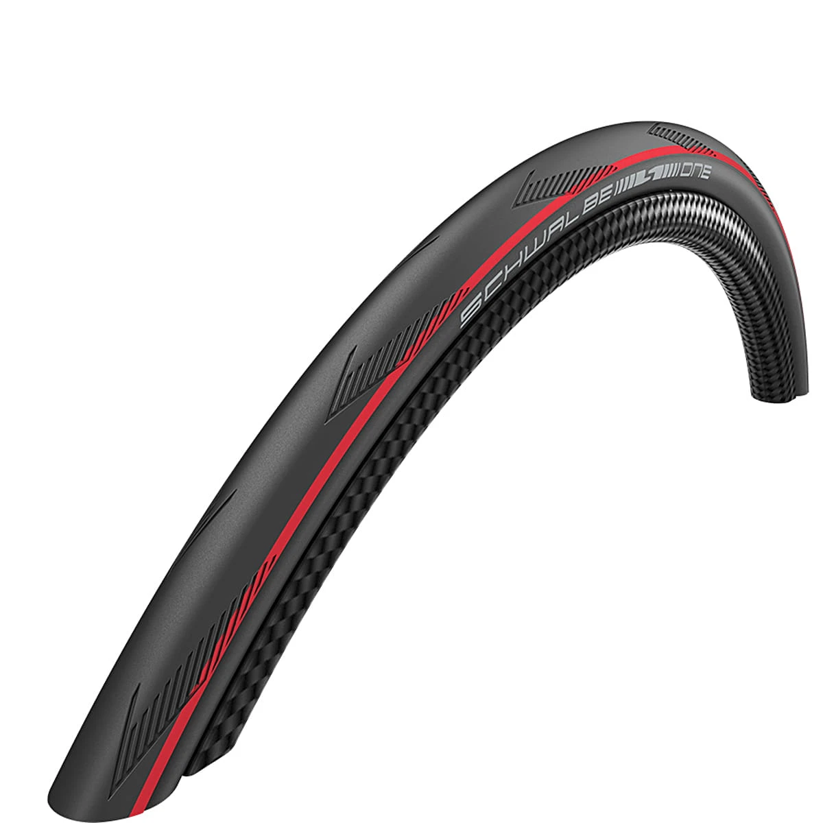 Schwalbe ONE Performance Vouwband - 25-622 (700x25C) - R-Guard - Red Stripe 1 Schwalbe ONE Performance Vouwband - 25-622 (700x25C) - R-Guard - Red Stripe