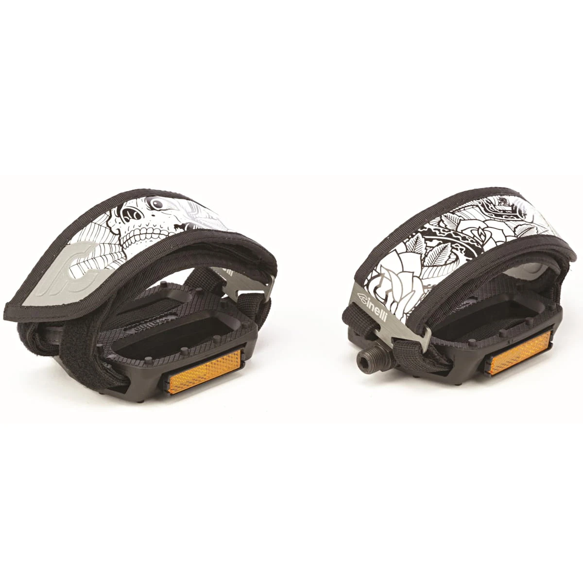 Cinelli Mike Giant Kinks Riemen - Zwart/wit 1 Cinelli Mike Giant Kinks Riemen - Zwart/wit