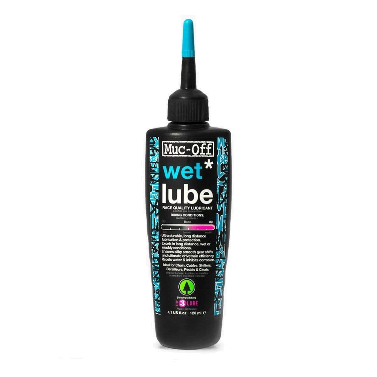 Muc-Off Wet Lube Ketting Smeermiddel 2 Muc-Off Wet Lube Ketting Smeermiddel - Afbeelding 2