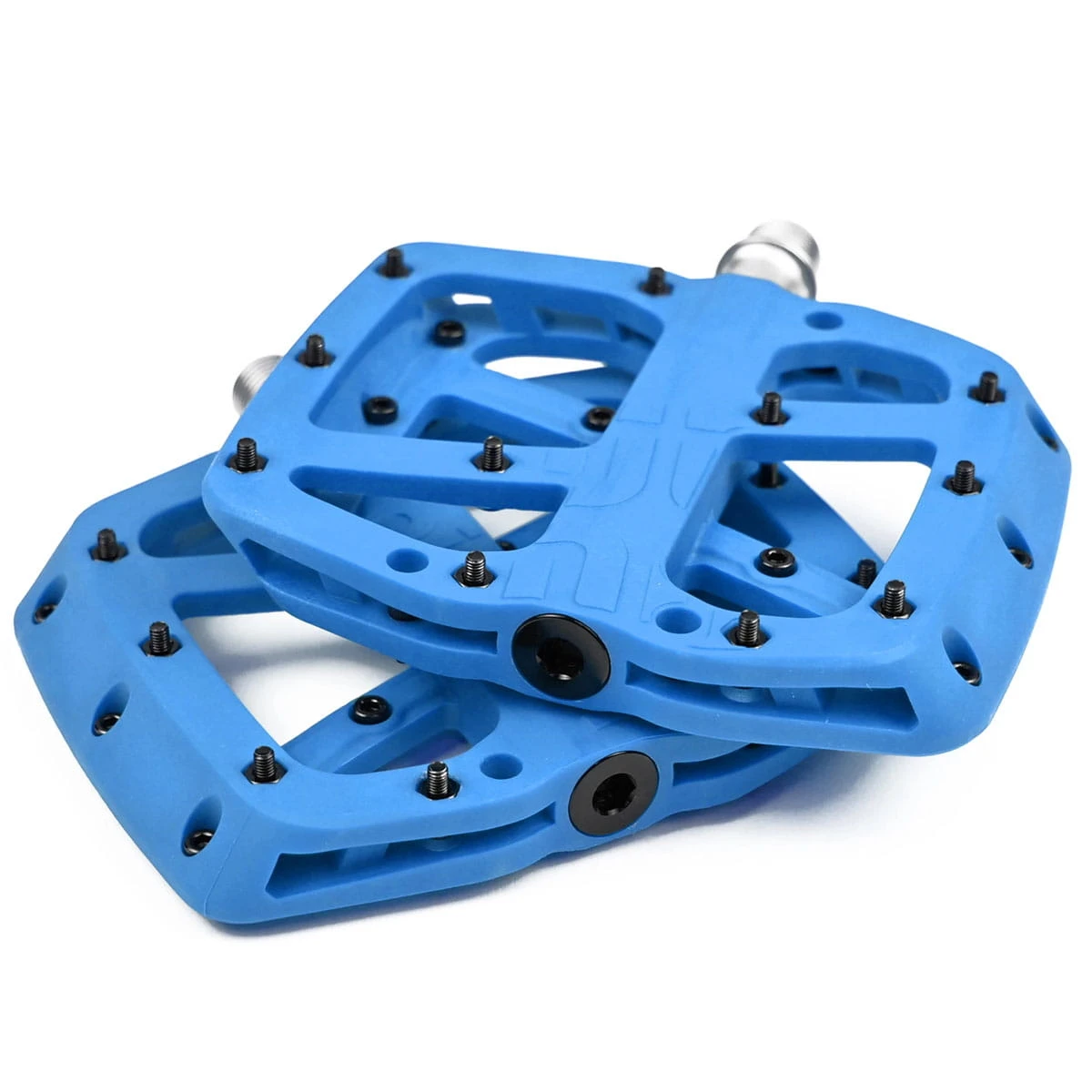 E-thirteen Base Platte Pedalen - Blauw 1 E-thirteen Base Platte Pedalen - Blauw
