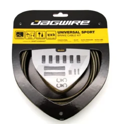 JAGWIRE Remkabelset Universal Sport - Carbon/zilver
