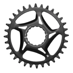 Race Face Kettingring DM Cinch Staal 12-speed Shimano 34 Tanden - Zwart