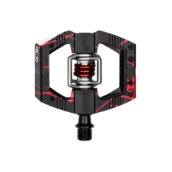 Crankbrothers Mallet Enduro LS Clipless Pedaal - Splatter Limited Edition Zwart/Rood