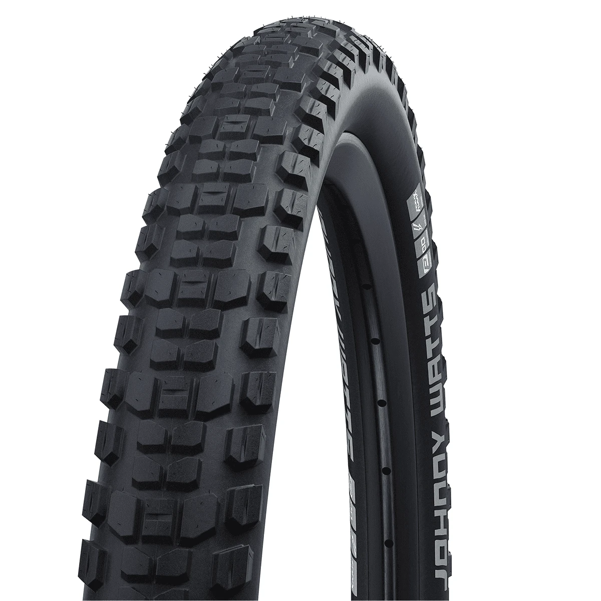 Schwalbe Johnny Watts Vouwband - 27.5x2.60 Inch - Addix Performance - DD - Race Guard - Reflex 1 Schwalbe Johnny Watts Vouwband - 27.5x2.60 Inch - Addix Performance - DD - Race Guard - Reflex