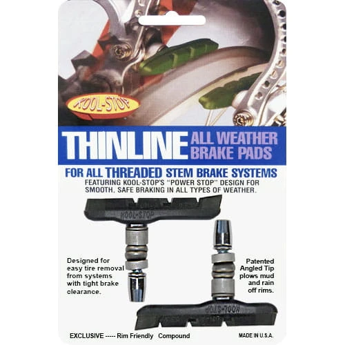 Kool-stop T2 Thinline V-Brake Remblok 1 Kool-stop T2 Thinline V-Brake Remblok